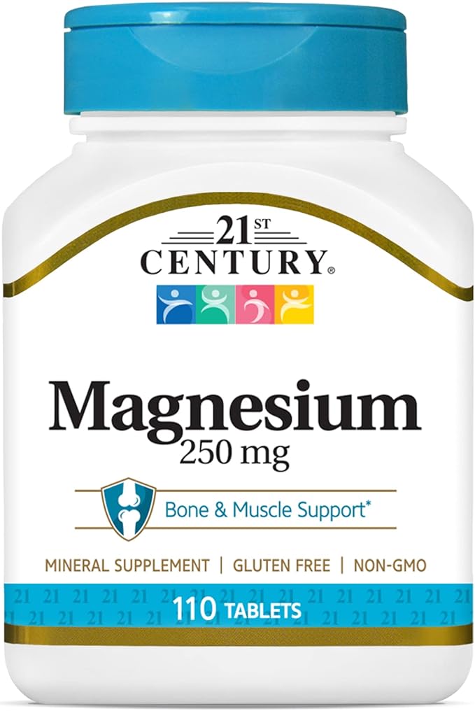 21st Century Magnesium - 250mg - 110 Tablets