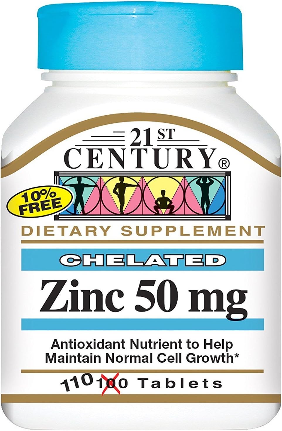 21st Century Zinc - 50mg - 60 Tablets