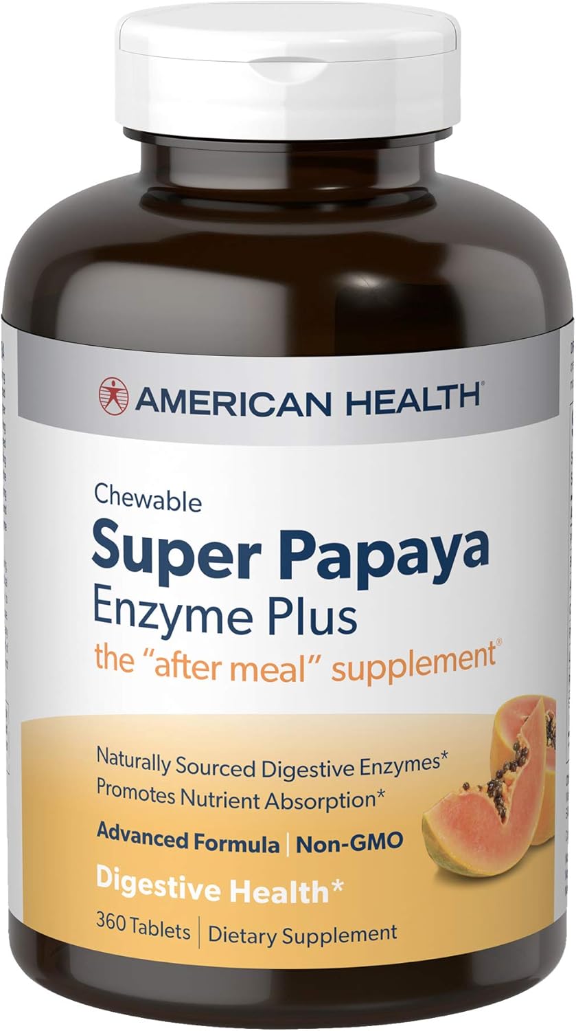 American Health Papaya Enzyme - 360 Tablets