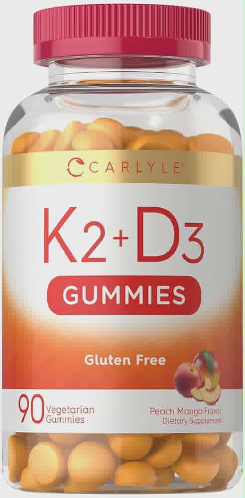 Carlyle K2 + D3 Gummies - 90 Veg Gummies