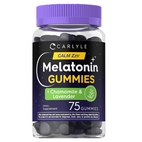 Carlyle Melatonin Gummies + Chamomile & Lavender - 75 Gummies