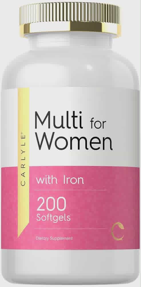 Carlyle Multi For Women with Iron - 200 Softgels