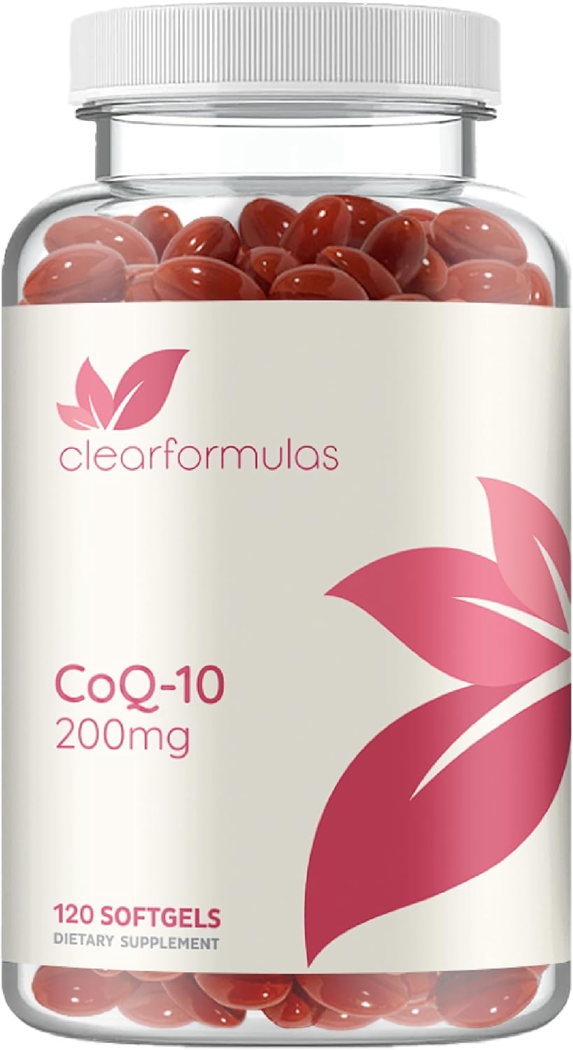 Clearformulas CoQ10 - 200mg - 200 Capsules