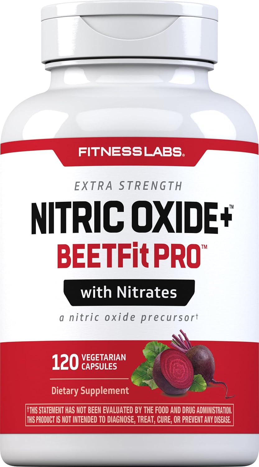 Fitness Labs Nitric Oxide+ Beet Fit Pro - 120 Capsules