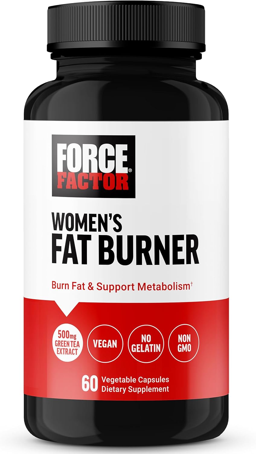 Force Factor Women's Fat Burner - 60 Veg Caps