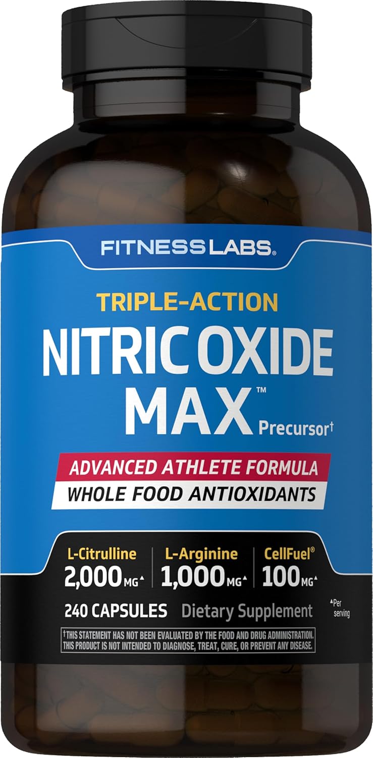 Fitness Lab Nitric Oxide Booster - 240 Capsules