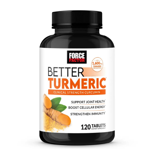 Force Factor Better Turmeric - 120 Tablets