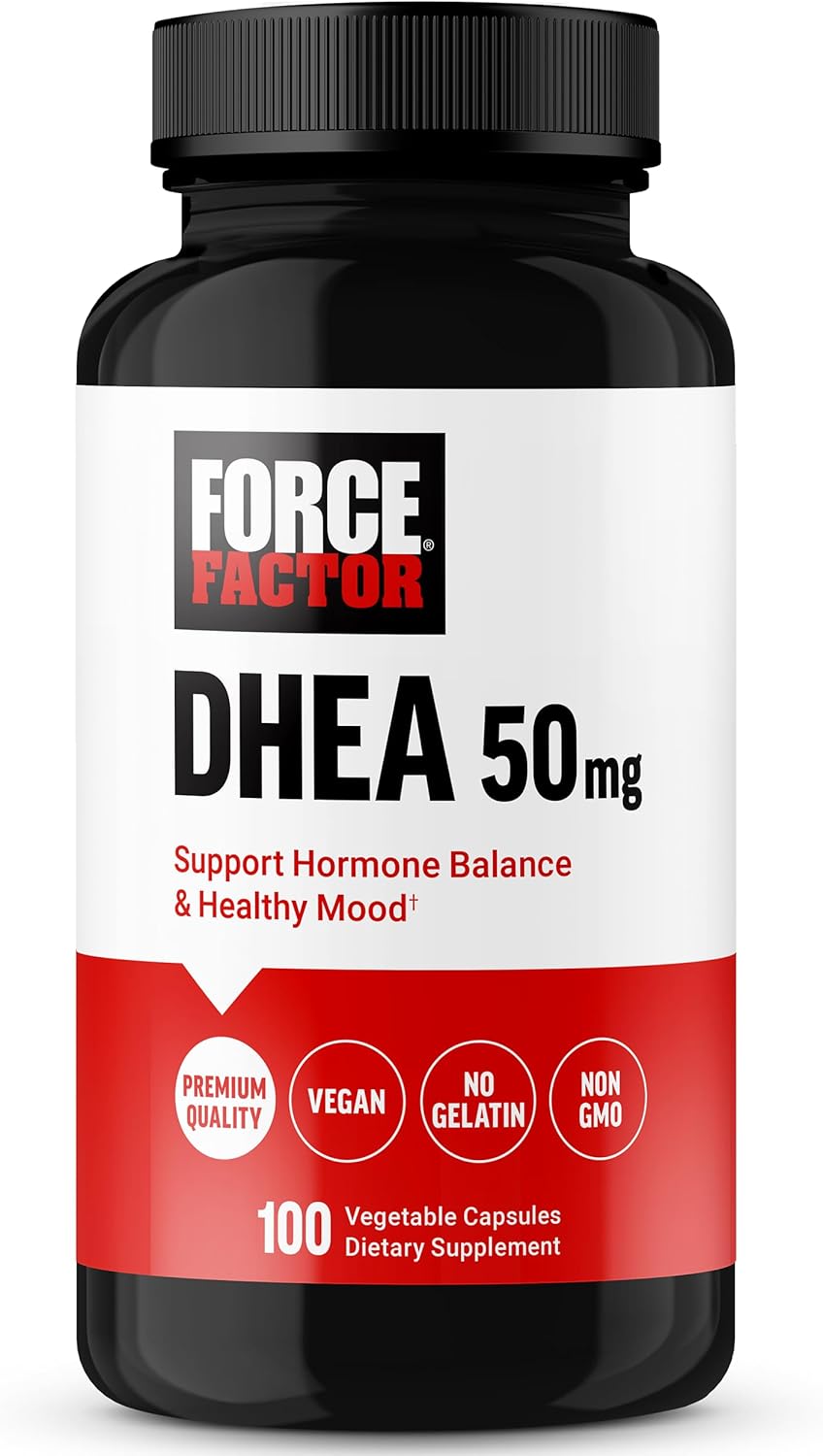 Force Factor DHEA - 50mg - 100 Capsules