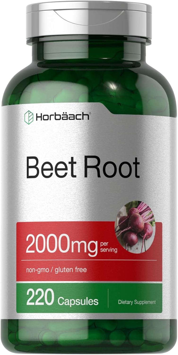 Horbäach Beet Root - 2,000mg - 220 Capsules