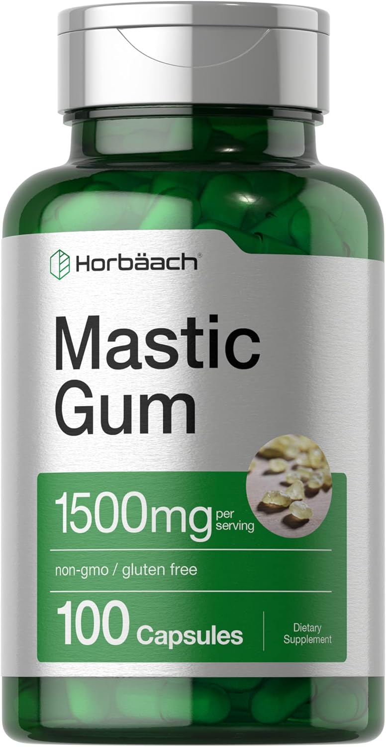 Horbäach Mastic Gum - 1,500mg - 100 Capsules