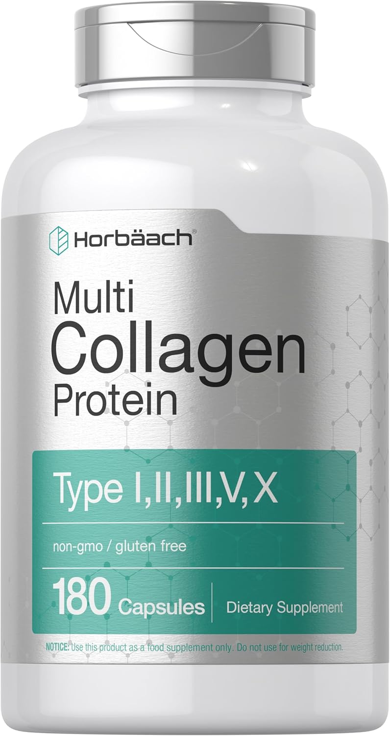 Horbäach Multi Collagen Protein - 180 Capsules