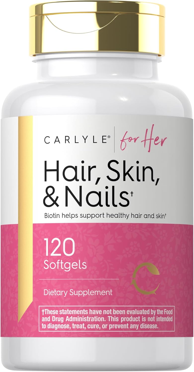 Carlyle Hair Skin Nail - 120 Softgels