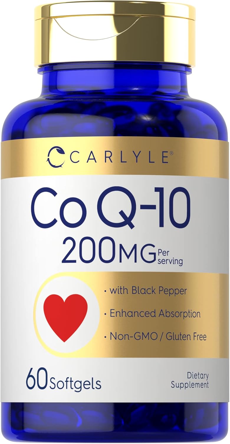 CARLYLE Co Q-10 - 200mg - 60 Softgels