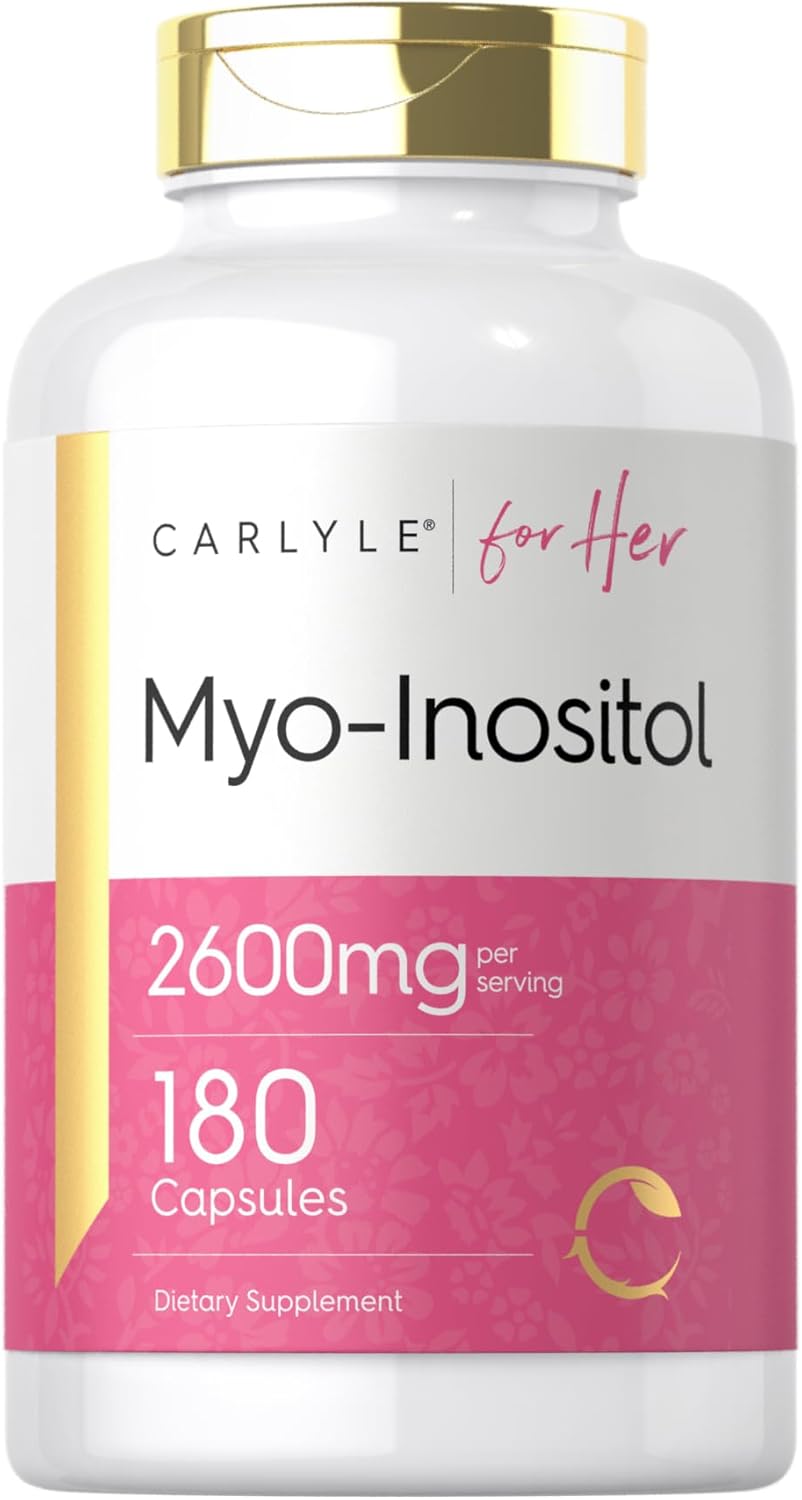 Carlyle Myo-Inositol - 2600mg - 180 Capsules