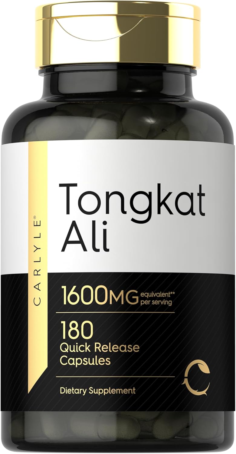 Carlyle Tongkat Ali - 1,600mg - 180 Capsules