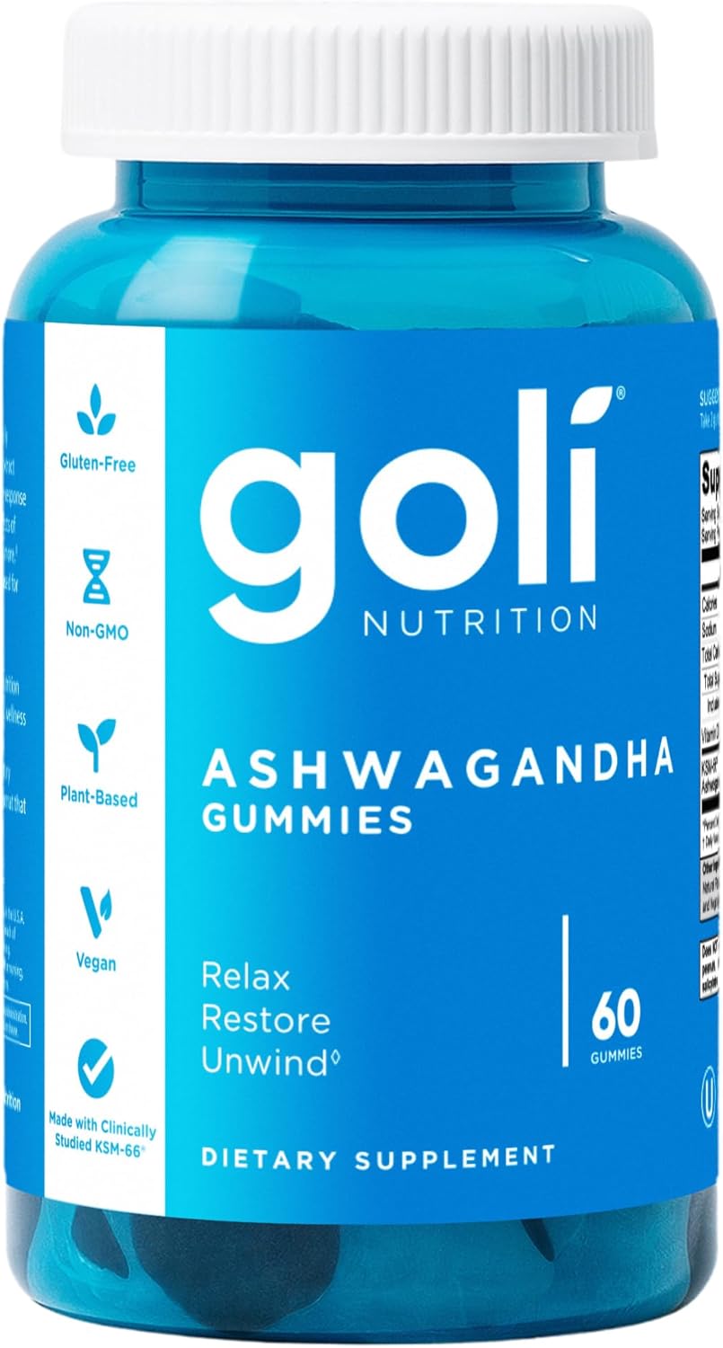 Goli Nutrition Ashwagandha Gummies - 60 Gummies