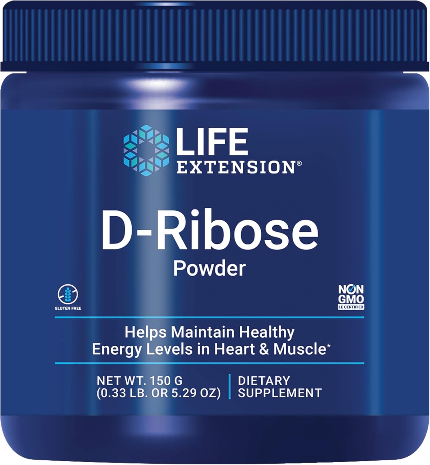 Life Extension D-Ribose Powder - 150g