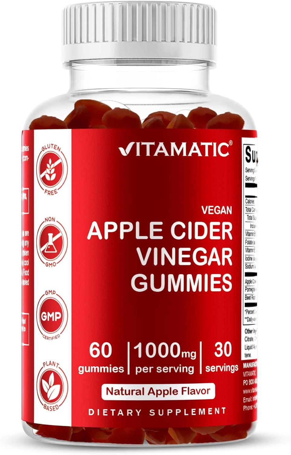 Integmeds Apple Cider Vinegar - 60 Gummies