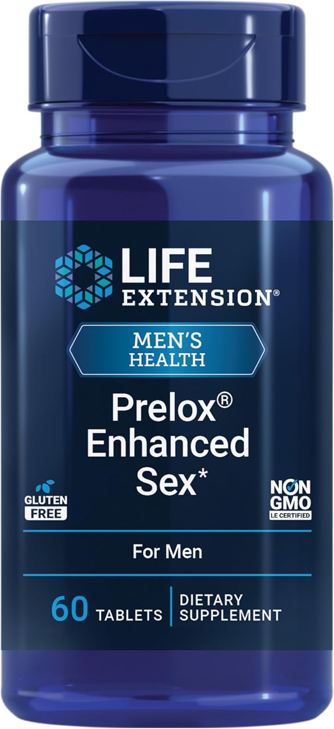 Life Extension Prelox Enhanced Sex For Men - 60 Tablets