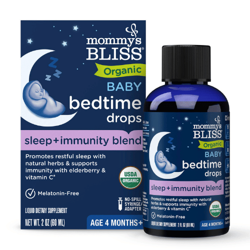 mommy's BLISS Organic Baby Bedtime Drops Sleep + Immunity Blend - 60 ml