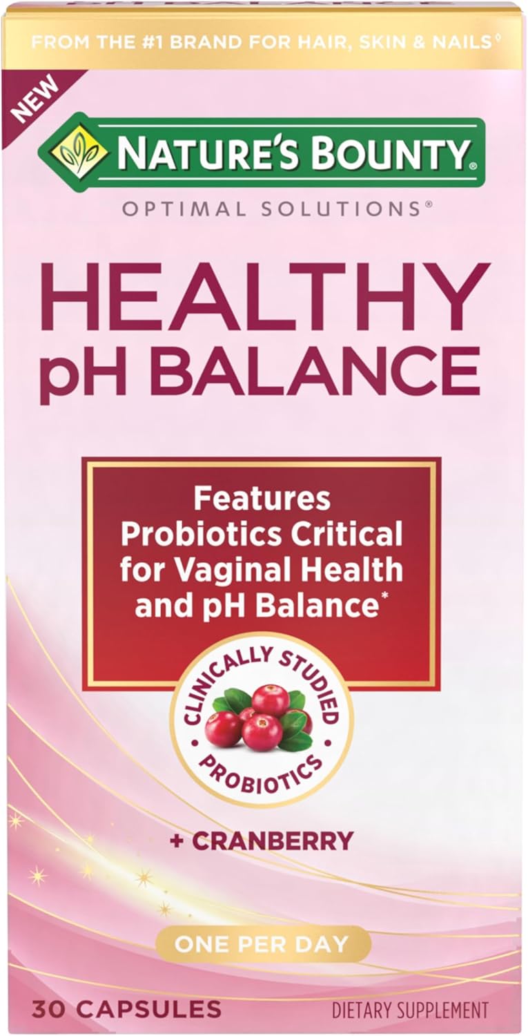 Nature's Bounty Healthy pH Balance - 30 Capsules