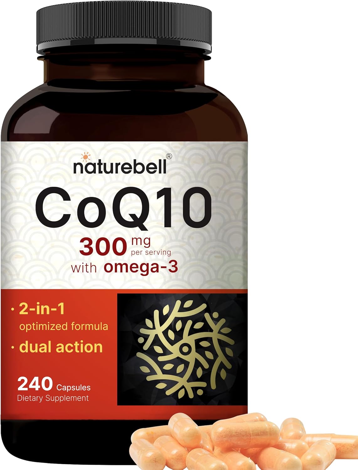 NatureBell CoQ10 - 300mg - 240 Capsules