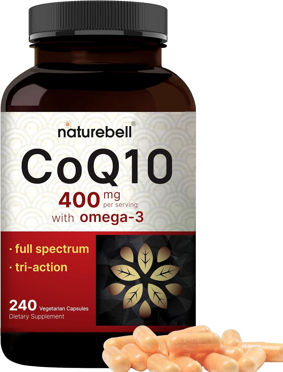 NatureBell CoQ10 - 400mg - 240 Capsules