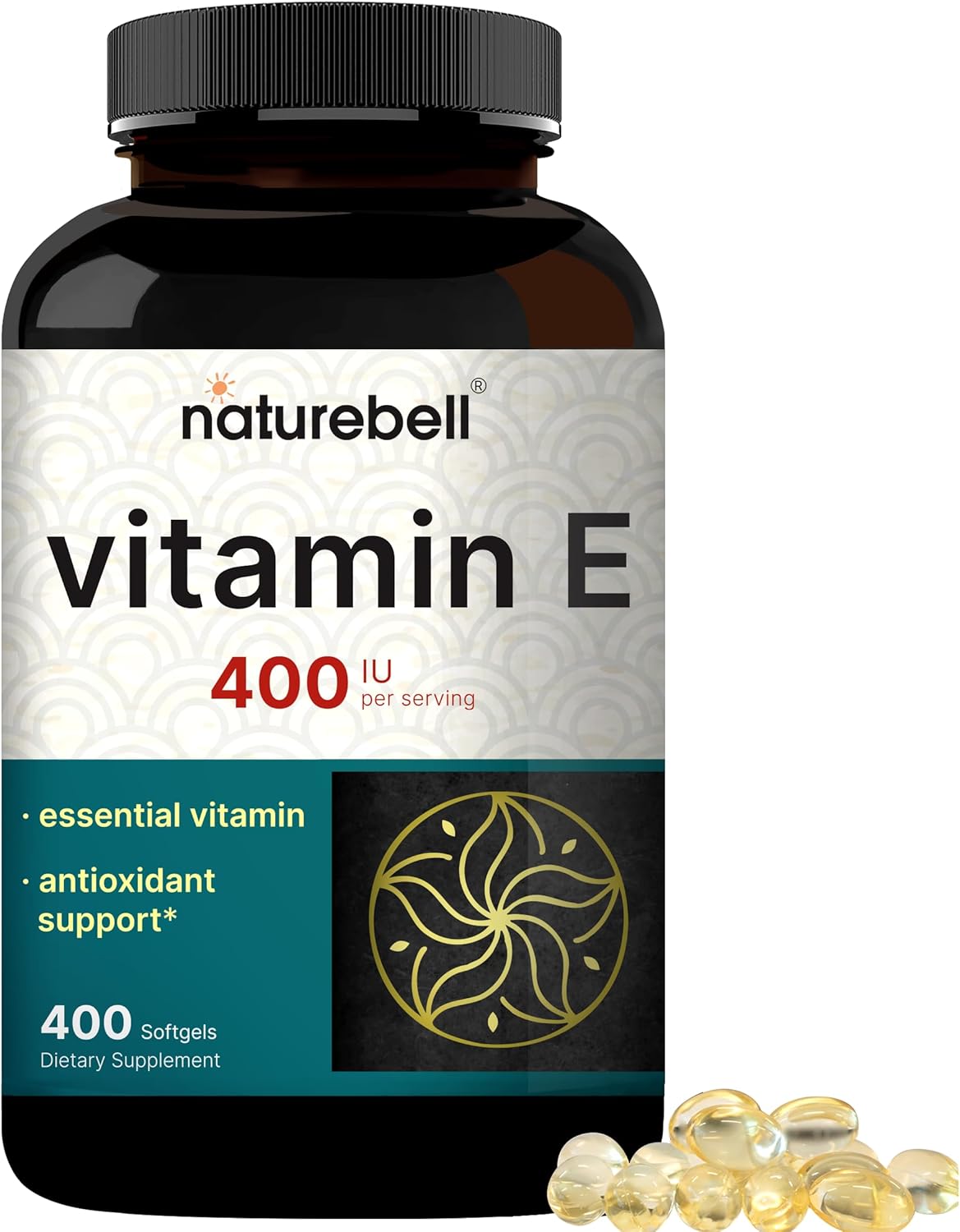 NatureBell Vitamin E - 400 IU - 400 Softgels