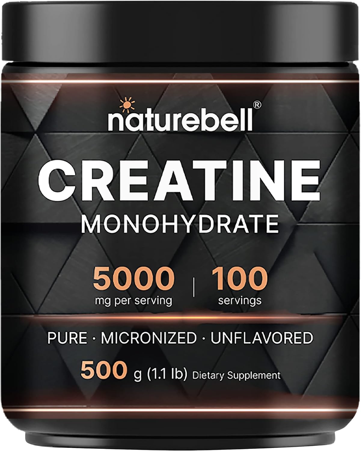 NatureBell Creatine Monohydrate Powder - 500g