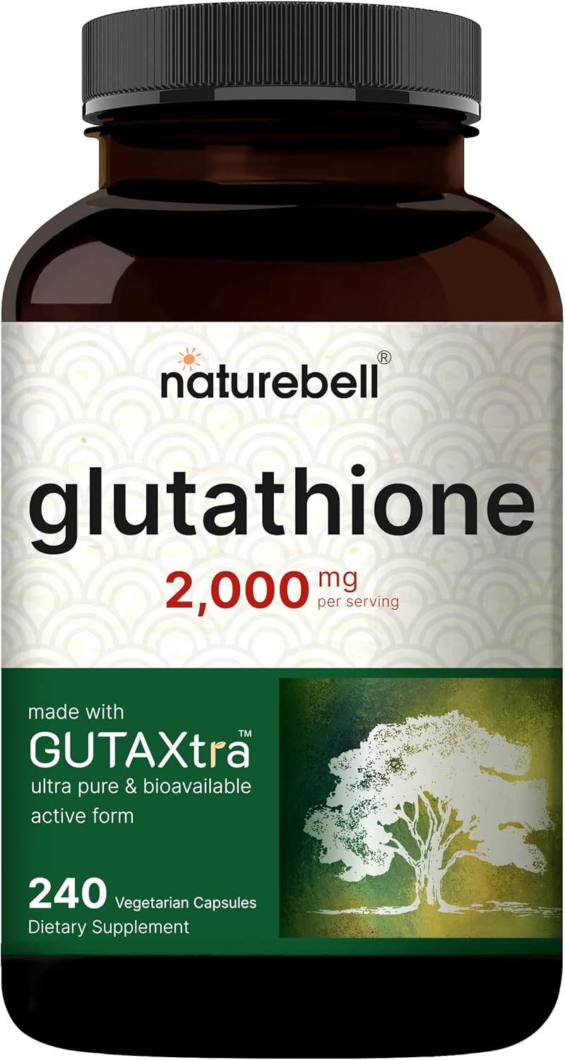 NatureBell Glutathione - 2,000mg - 240 Capsules