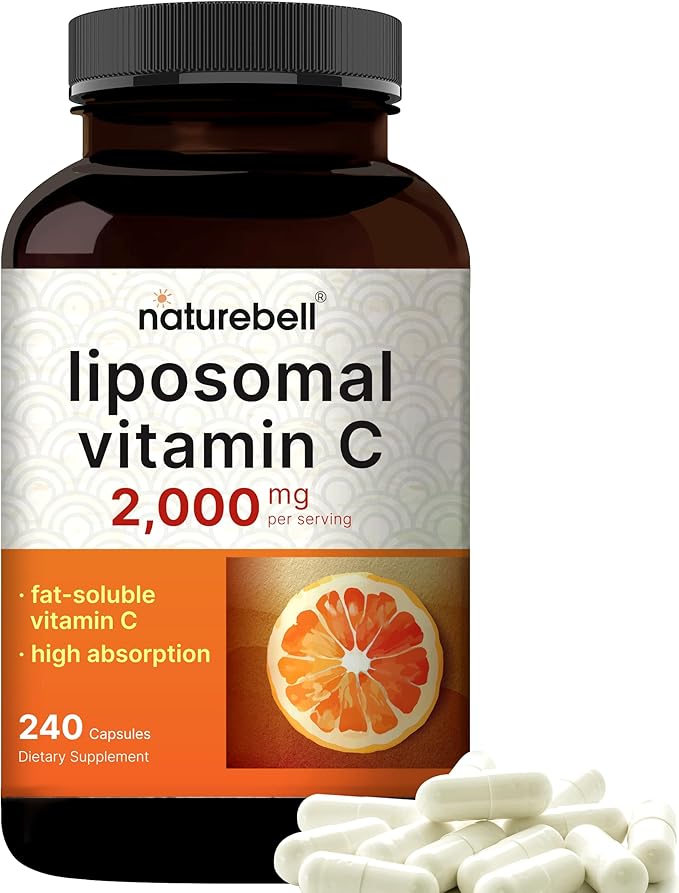 NatureBell Liposomal Vitamin C - 2,000mg - 240 Capsules