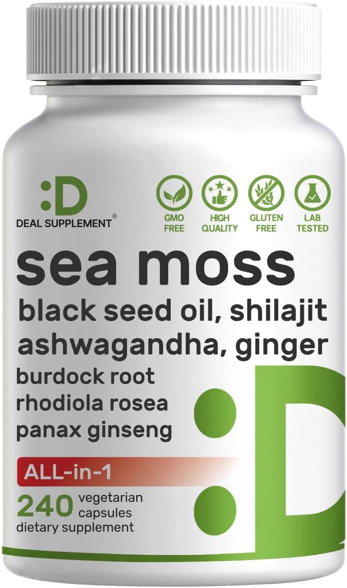 Deal Supplement Sea Moss - 240 Capsules