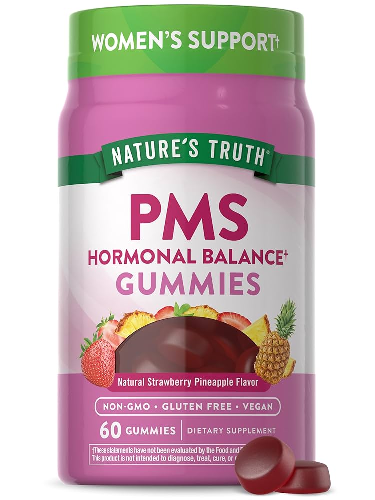 Nature's Truth PMS Hormonal Balance Support Gummies - 60 Count