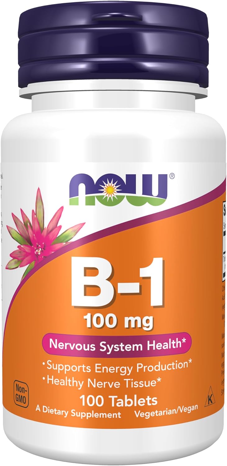 NOW B-1 - 100mg - 100 Tablets