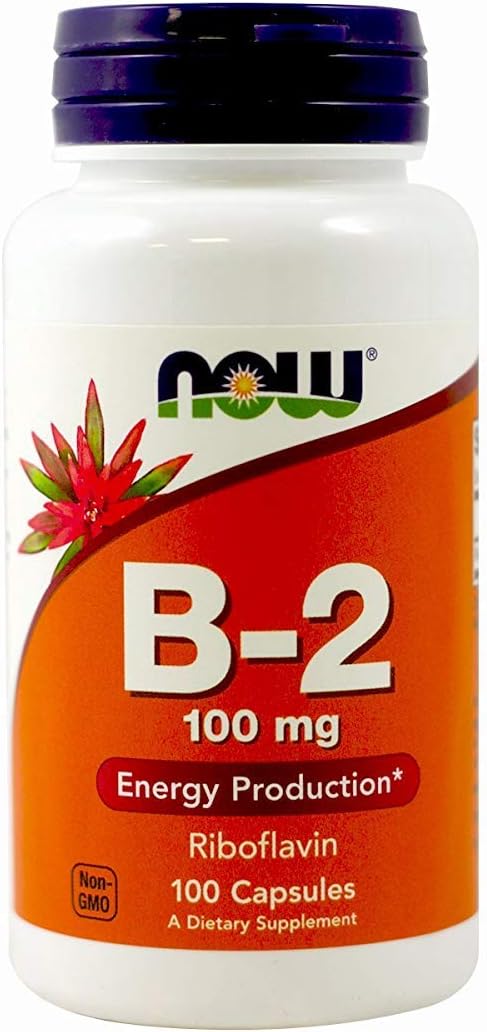 NOW B-2 - 100mg - 100 Veg Capsules