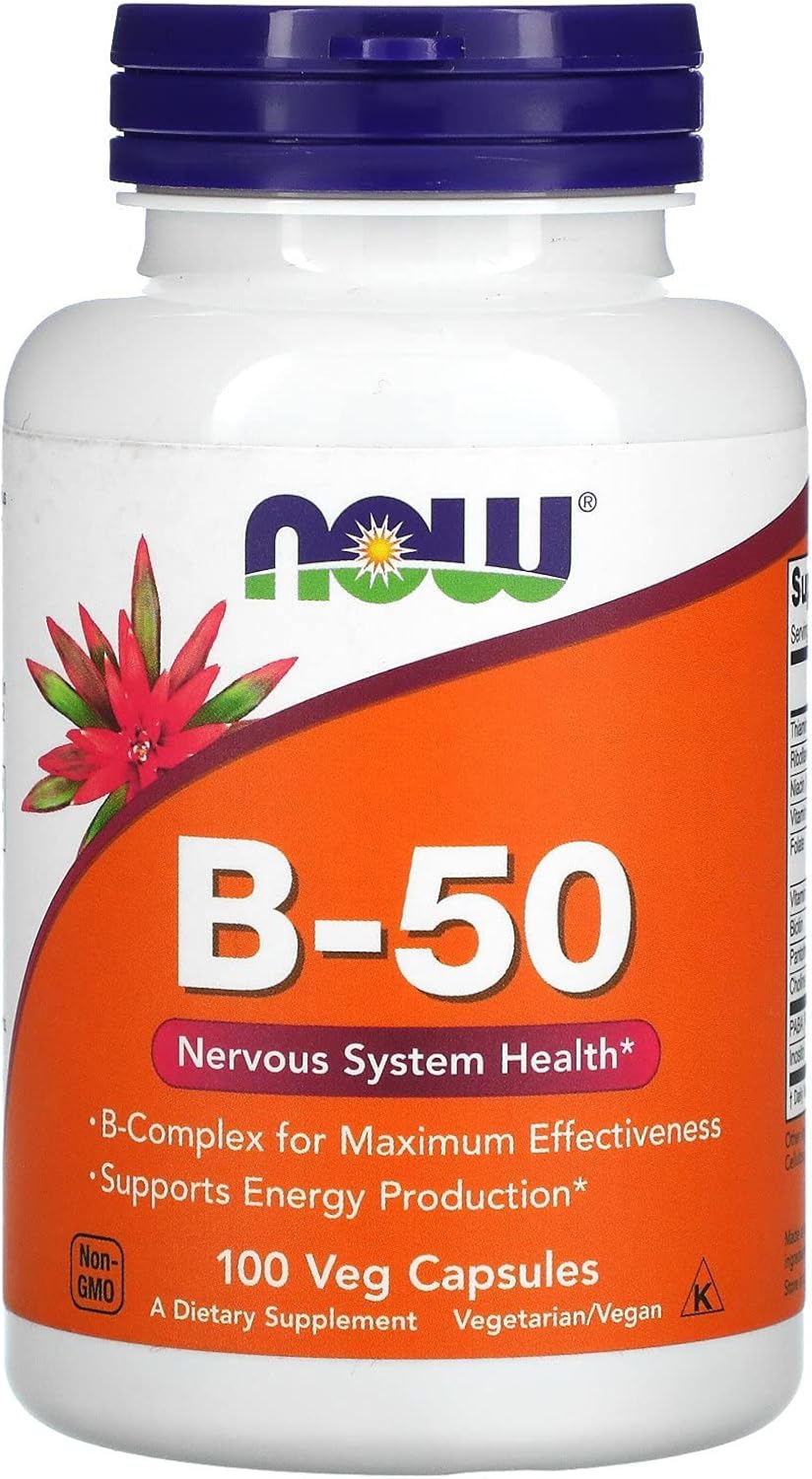 NOW B-50 - 100 Veg Capsules