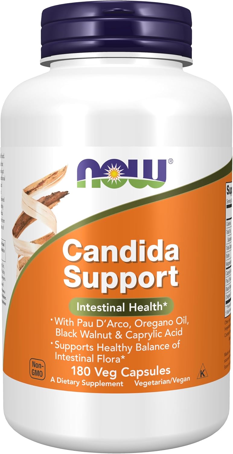 NOW Candida Support - 90 Veg Capsules