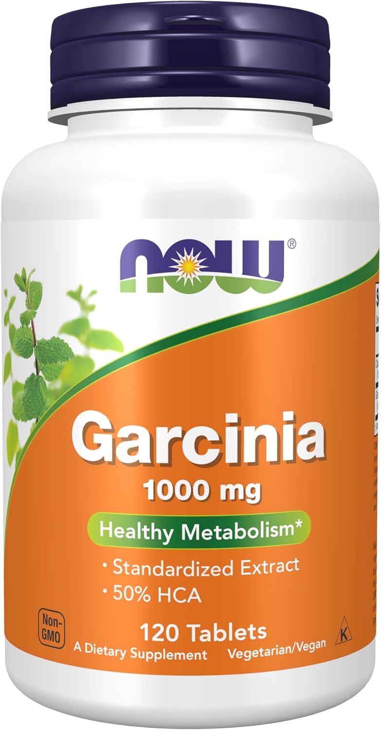 NOW Garcinia - 1,000mg - 120 Tablets