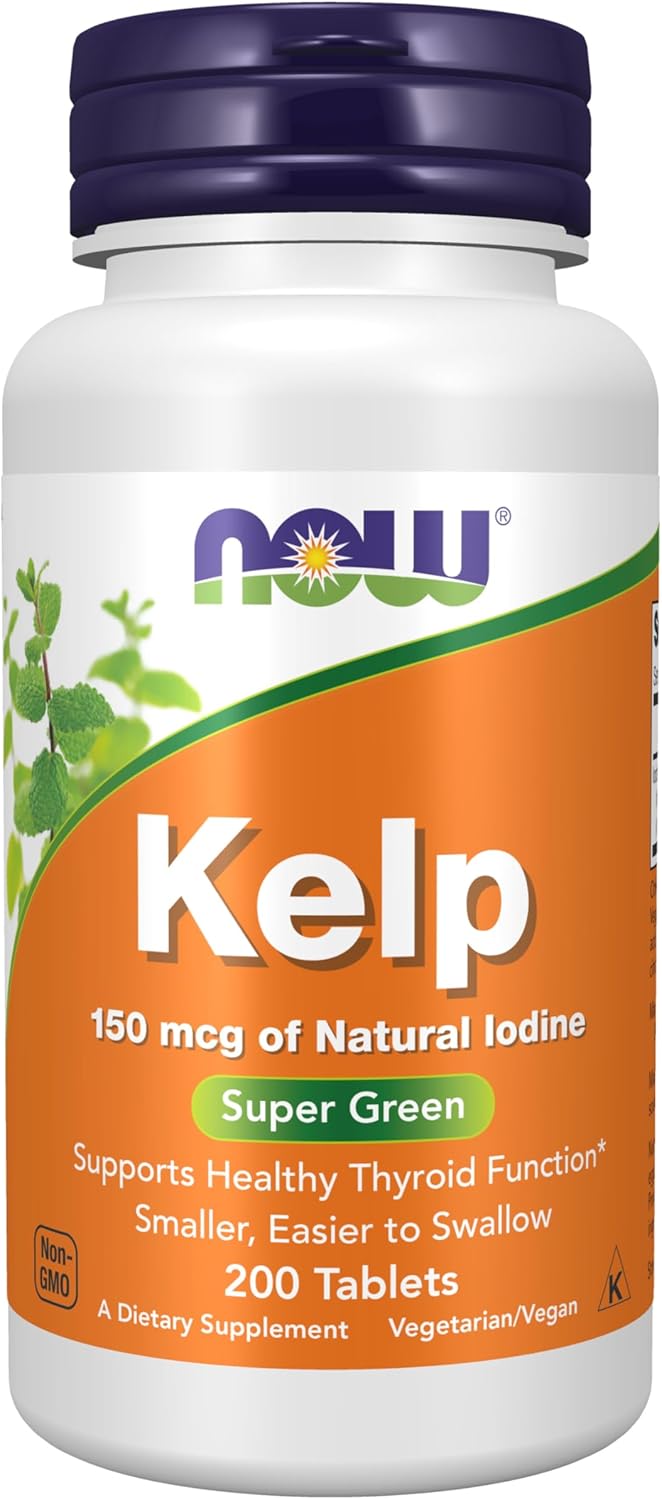 NOW Kelp - 150mcg - 200 Tablets