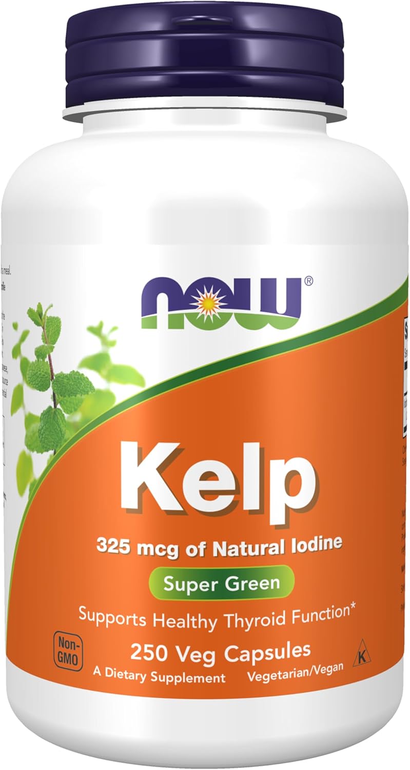 NOW Kelp - 250 Veg Capsules