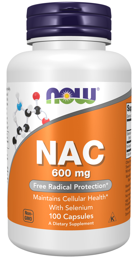 NOW NAC - 600mg - 100 Capsules