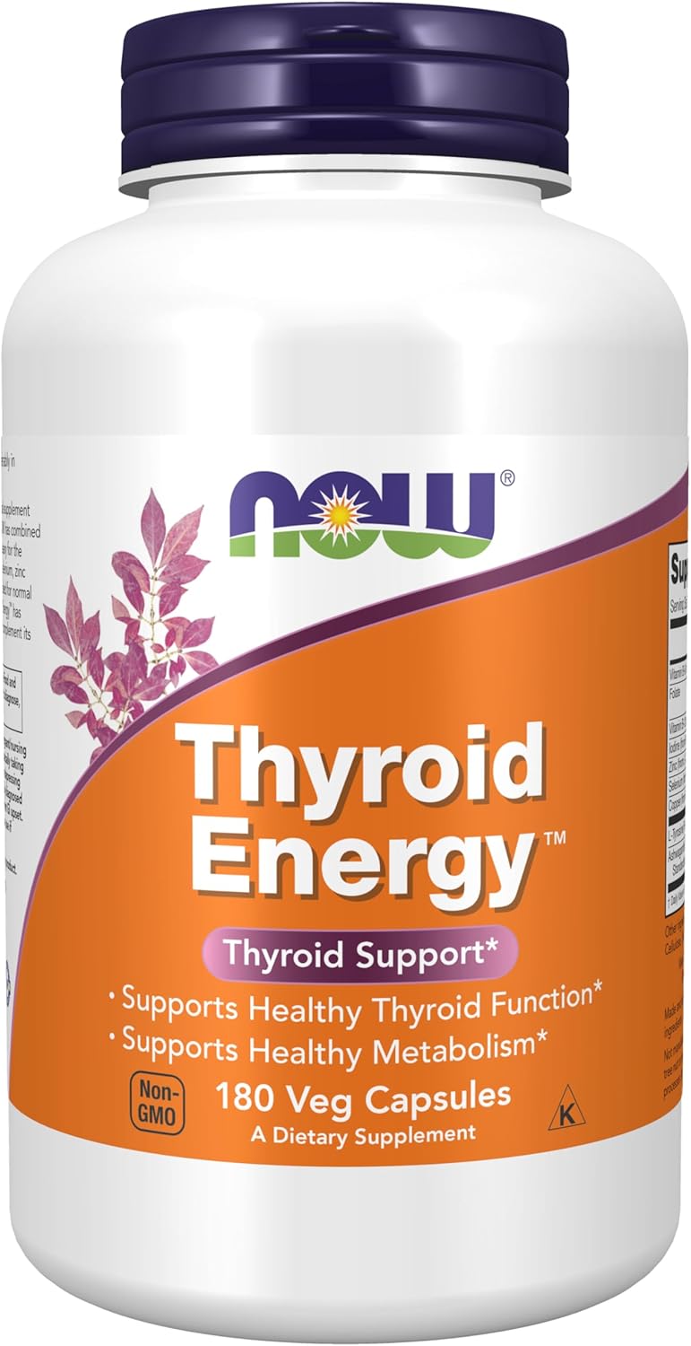 NOW Thyroid Energy - 180 Veg Capsules