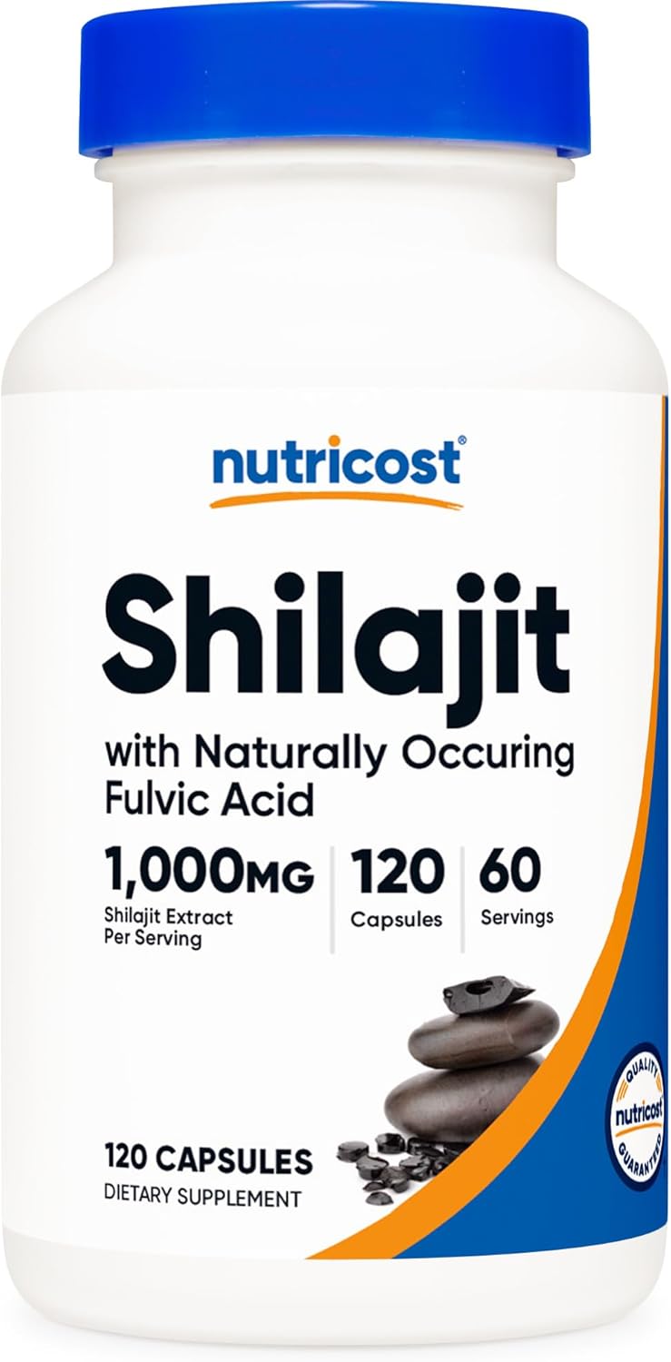 Nutricost Shilajit - 1,000mg - 120 Capsules