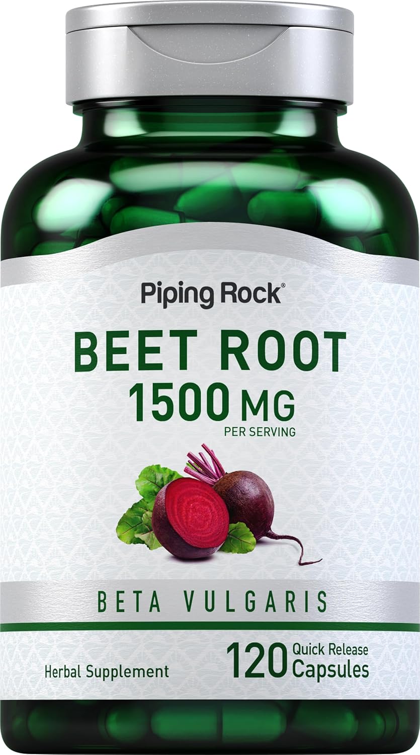 Piping Rock Beet Root - 1,500mg - 120 Capsules