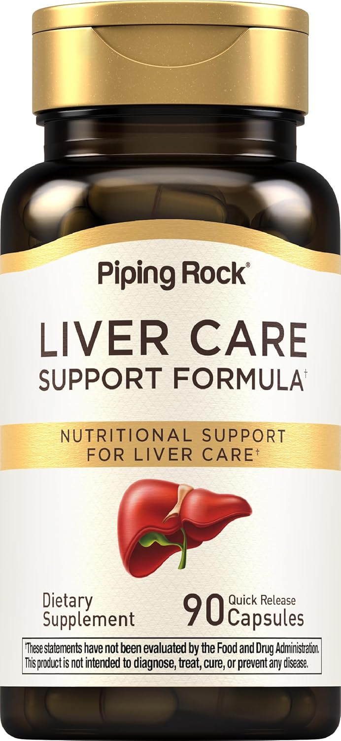Piping Rock Liver Care Support Formula - 90 Quick Release Capsules