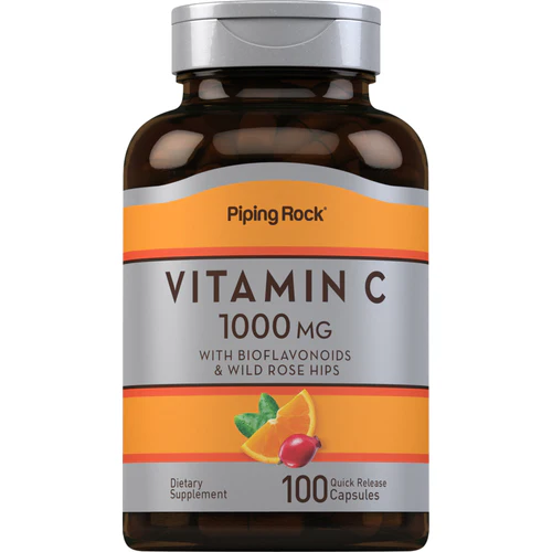 Piping Rock Vitamin C 1000 mg 100 Tablets
