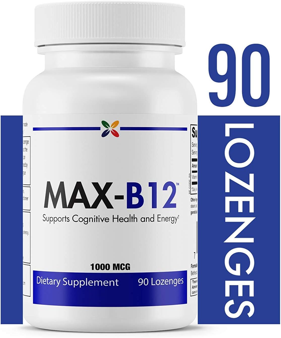 Stop Aging Now Max B-12 - 90 Lozenges