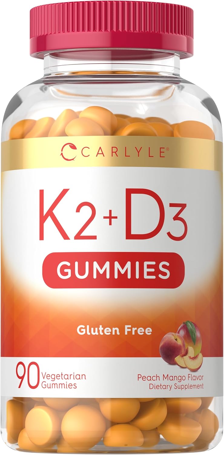 Carlyle K2 + D3 Gummies - 90 Veg Gummies