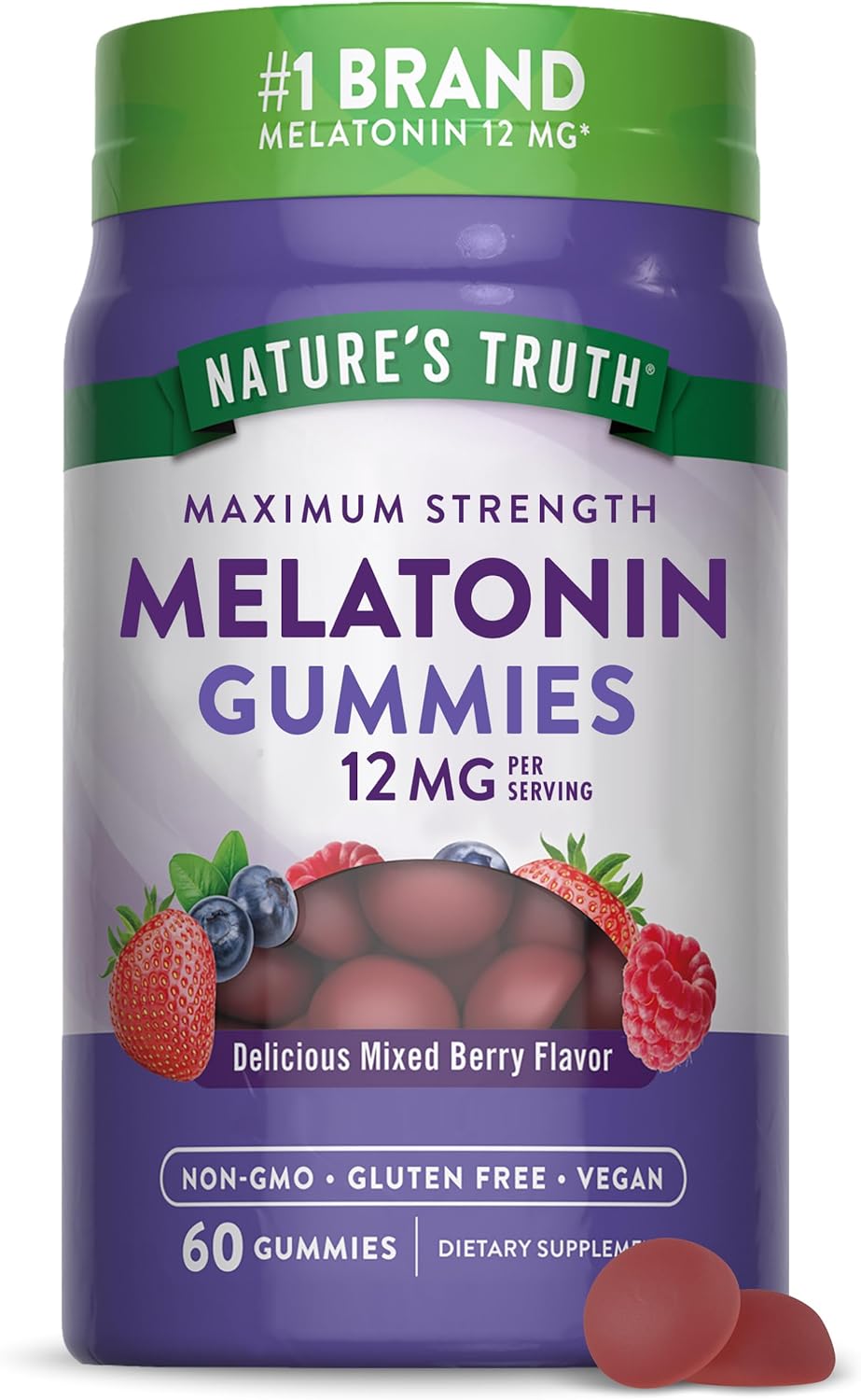 Nature's Truth Sleep Melatonin - 60 Gummies