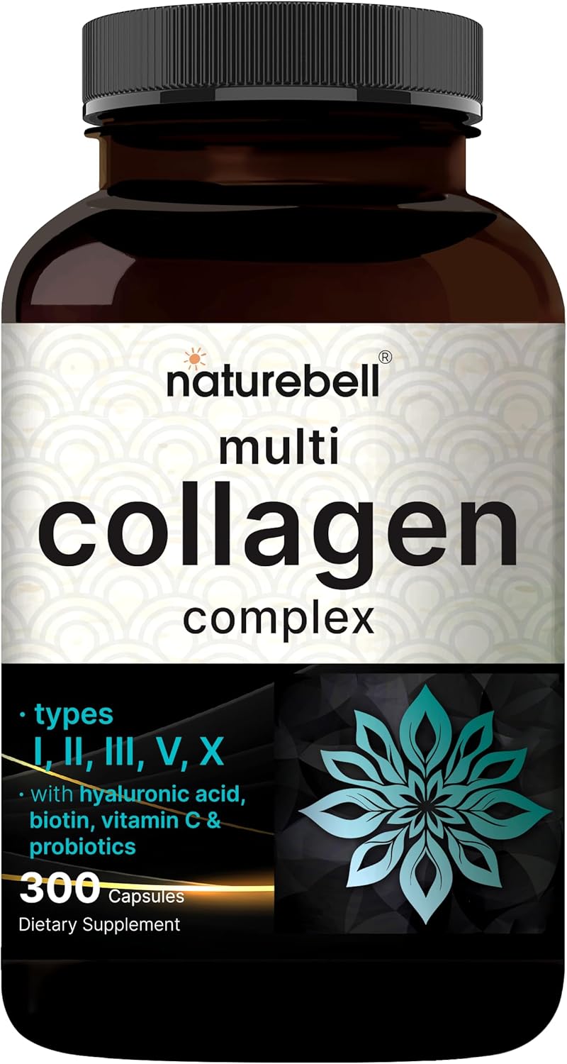Naturebell Multi Collagen Complex - 300 Capsules